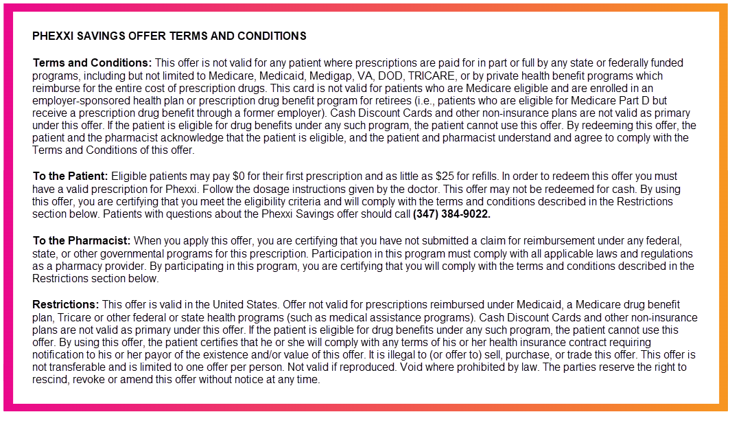 Savings Program Terms 5
